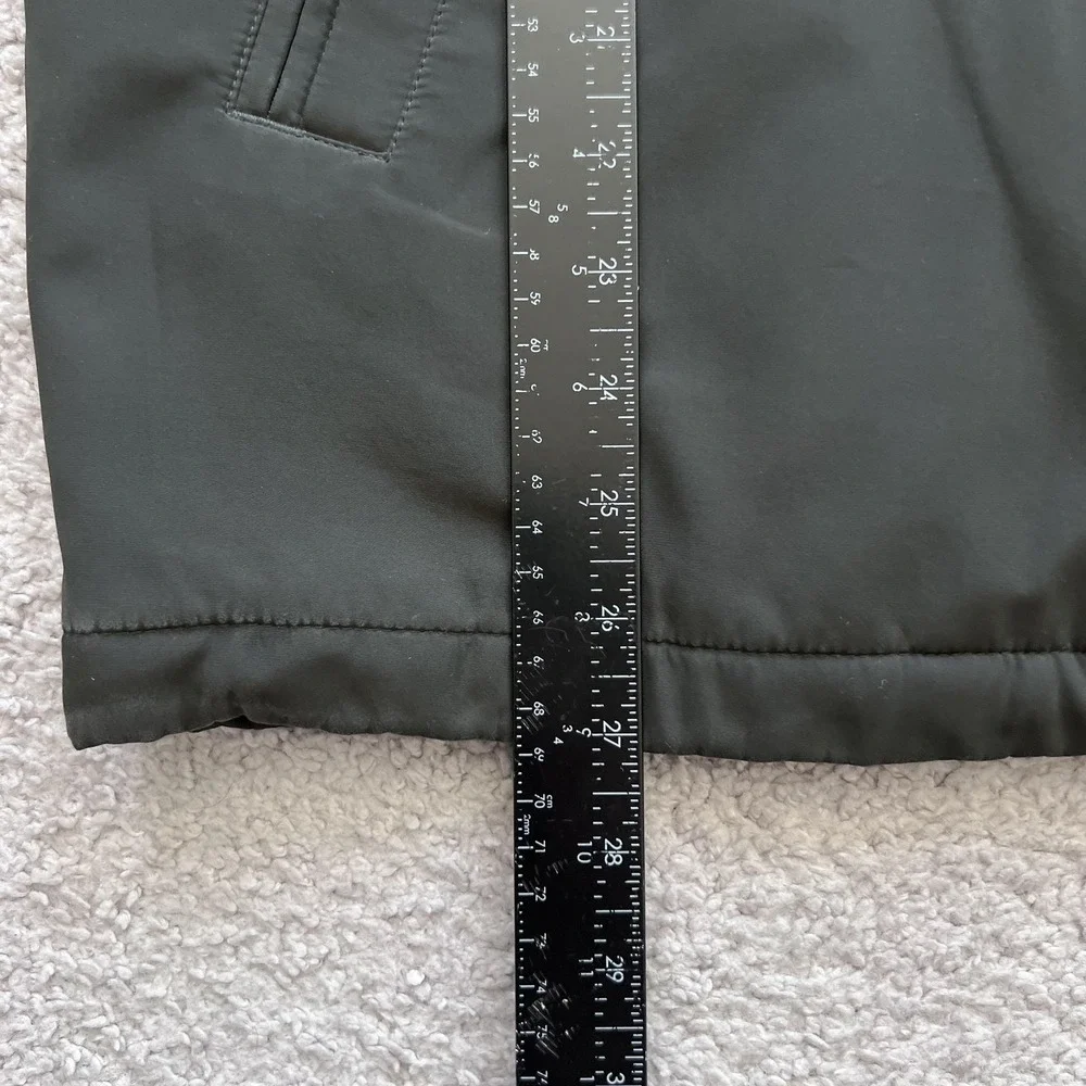 Pierre Balmain Quilted Softshell Jacket Mens Small Green Full Zip PB-15-6781